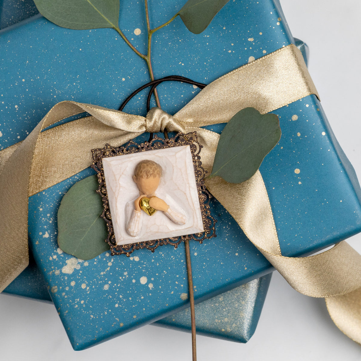 Heart of Gold Metal-edged Ornament